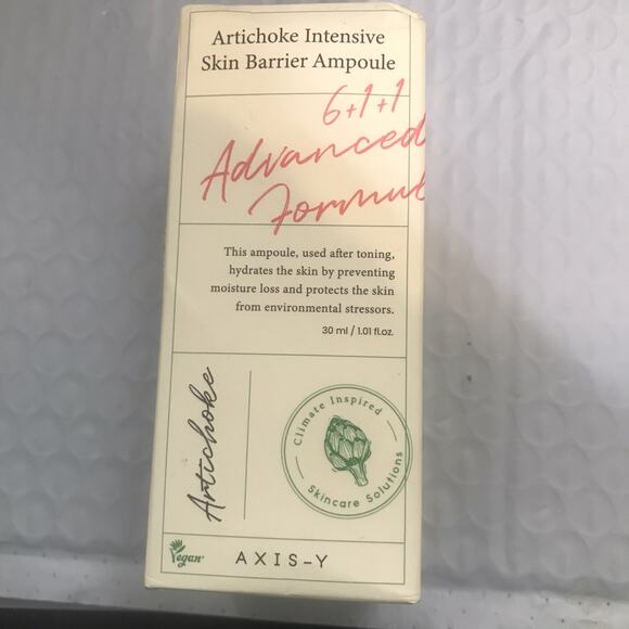 AXIS-Y Artichoke Intensive Skin Barrier Ampoule 30ml Hydrating Repair Serum - Picture 1 of 7
